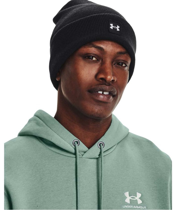 アンダーアーマー UNDER ARMOUR UNDER ARMOUR アンダーアーマー UAハーフタイム ビーニー メンズ ニット帽 帽子 ヘッ （BLK/WHT） BLK/WHT