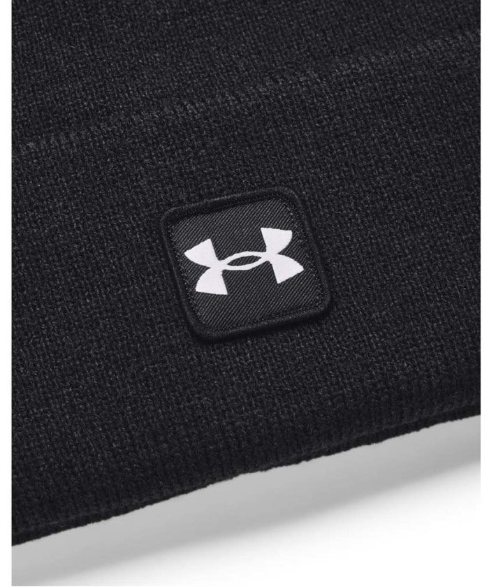 アンダーアーマー UNDER ARMOUR UNDER ARMOUR アンダーアーマー UAハーフタイム ビーニー メンズ ニット帽 帽子 ヘッ （BLK/WHT） BLK/WHT