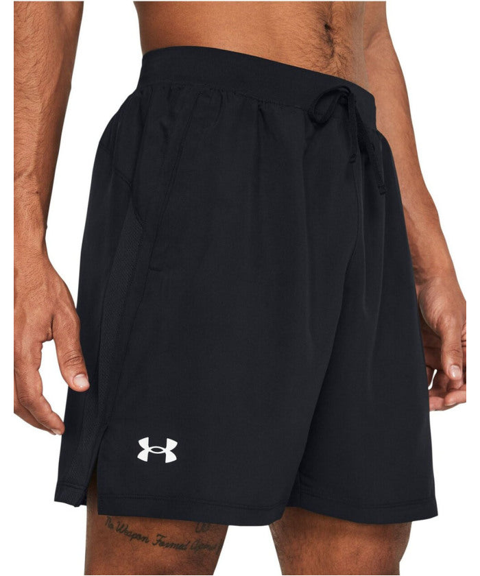 アンダーアーマー UNDER ARMOUR UNDER ARMOUR アンダーアーマー UA ローンチ 7 インチ アンラインド ショーツ あんだ （BLK/BLK/RLT） BLK/BLK/RLT