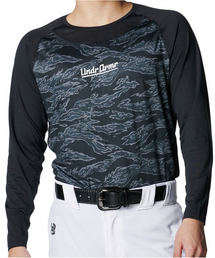 アンダーアーマー UNDER ARMOUR アンダーアーマー UNDER ARMOUR UAヒートギアコンフォートフィッティドカモロングスリーブクルーネックシャツ LONG SLEEVE CREW NEC