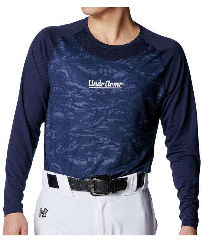 アンダーアーマー UNDER ARMOUR アンダーアーマー UNDER ARMOUR UAヒートギアコンフォートフィッティドカモロングスリーブクルーネックシャツ LONG SLEEVE CREW NEC
