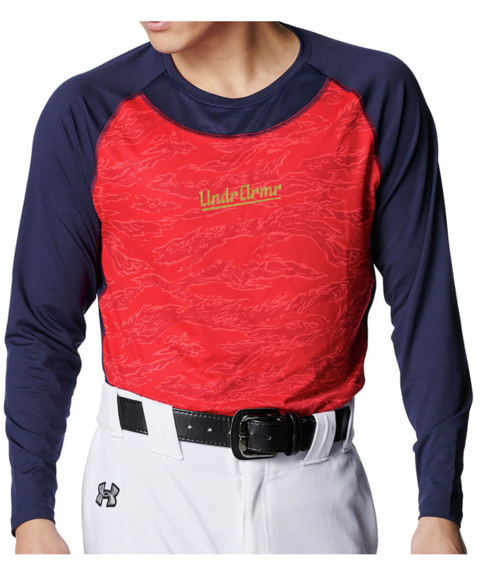 アンダーアーマー UNDER ARMOUR アンダーアーマー UNDER ARMOUR UAヒートギアコンフォートフィッティドカモロングスリーブクルーネックシャツ LONG SLEEVE CREW NEC
