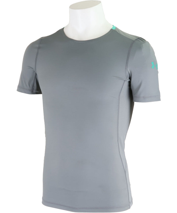 アンダーアーマー UNDER ARMOUR アンダーアーマー UNDER ARMOUR UA クール コンプレッション ショートスリーブ シャツ  6012581 （709 CLAYGREEN） 709 CLAYGREEN