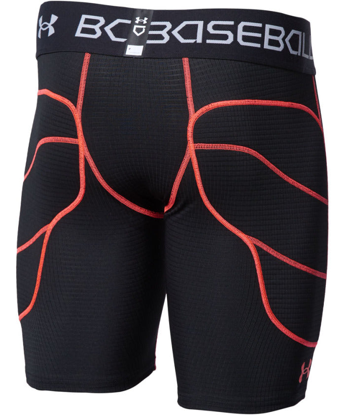アンダーアーマー UNDER ARMOUR アンダーアーマー UNDER ARMOUR 野球 UAブレイク スライダー エクストラ メンズ スライディングパンツ スラパン ボトムス 吸汗速乾【返品不可商品】 （002 BLACK/METALLICSILVER/ME） 002 BLACK/METALLICSILVER/ME