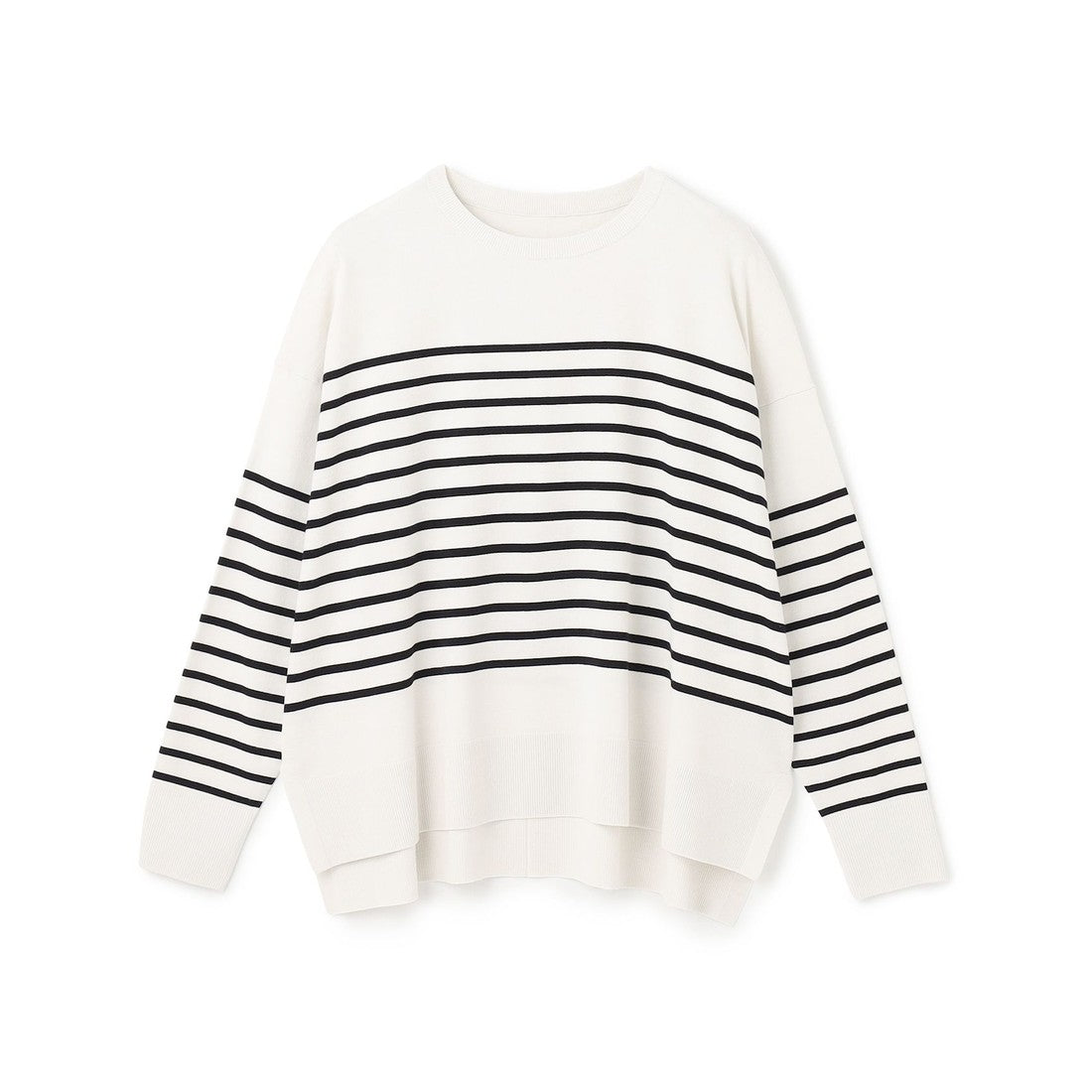 UNFILO 【抗菌防臭/UVケア】マイビューティ クルーネック ニット （ダルブルー） ダルブルー