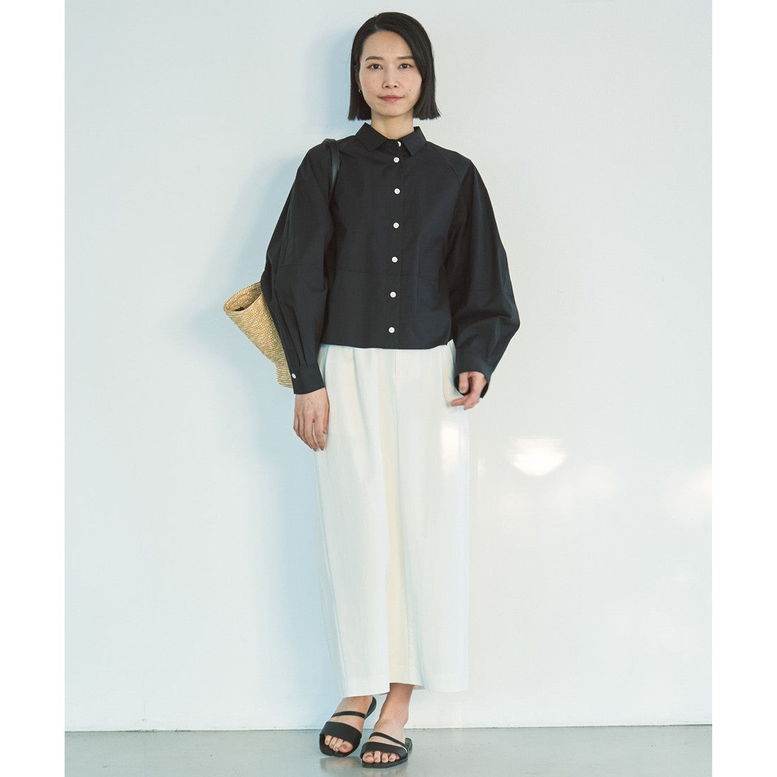 UNFILO タックスカート （エクリュ） エクリュ