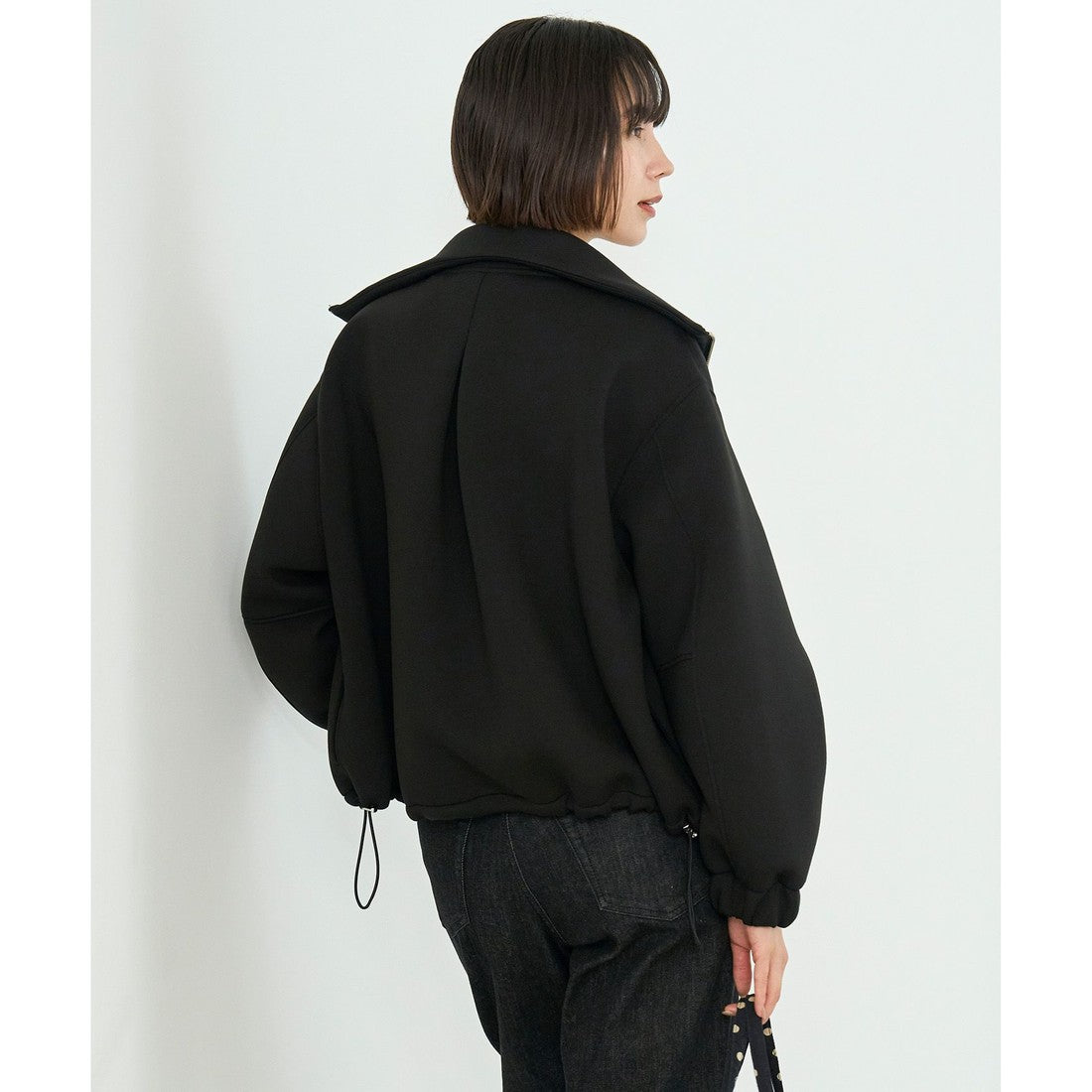 UNFILO 【VERY×UNFILOコラボ】BEAURY FORM JERSEY+ ZIPブルゾン （グレージュ） グレージュ