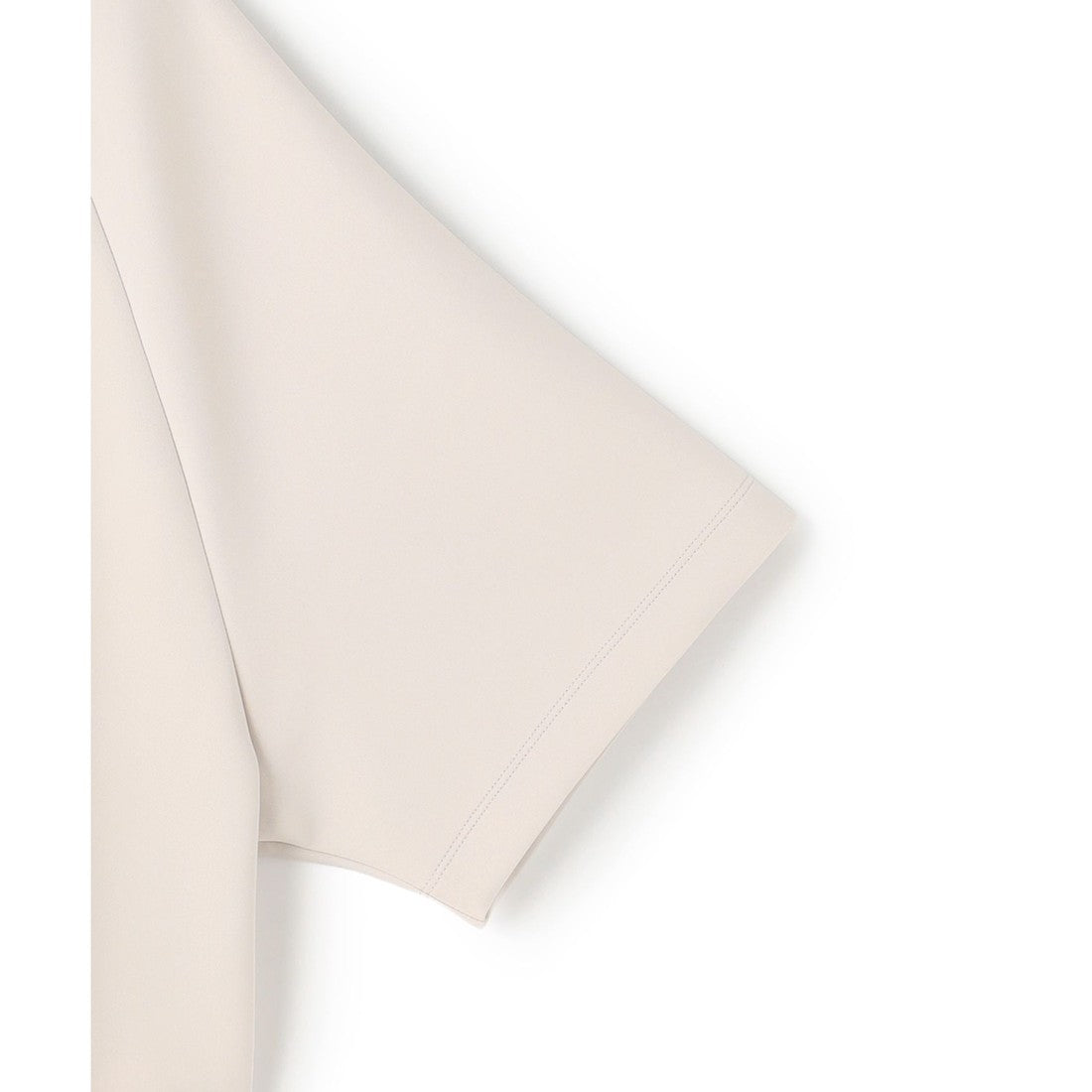 UNFILO BEAUTY FORM JERSEY light バックZIP プルオーバー （ブラック） ブラック