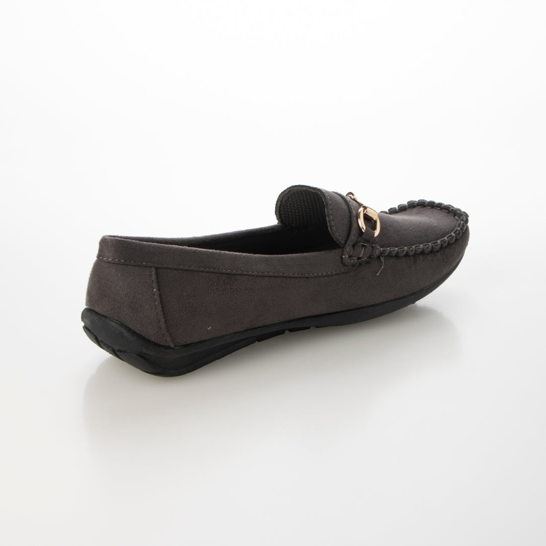 Unpetit Square Toe Bit Low Heel Loafers Driving Shoes