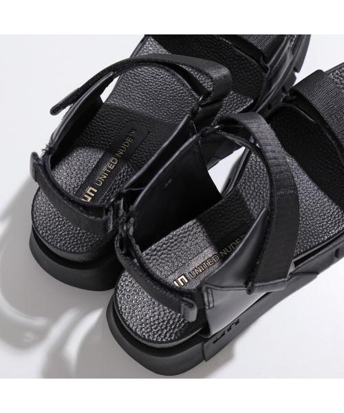 ユナイテッド ヌード UNITED NUDE UNITED NUDE スポーツサンダル Delta Run スポサン （Black/ブラック） Black/ブラック