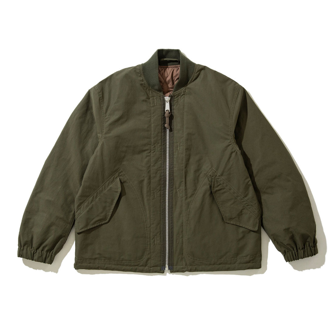 ユニフォームアウトドアスタンダード UNFRM OUTDOOR STANDARD コットンポリエステル リバーシブル フライトジャケット（COTTON-POLYESTER REVERSIBLE FLIGHT JACKET） （OLIVE） OLIVE