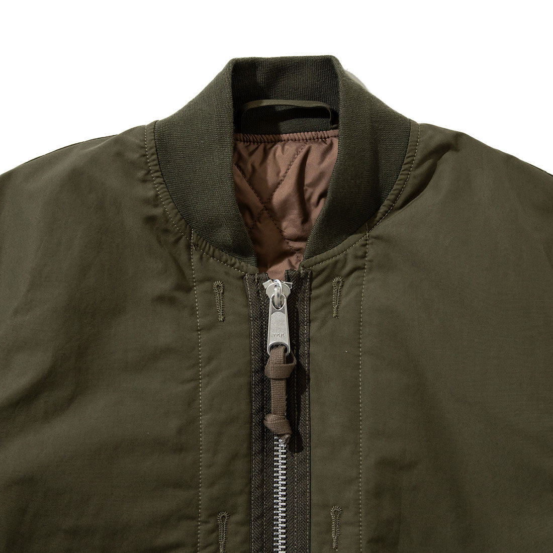 ユニフォームアウトドアスタンダード UNFRM OUTDOOR STANDARD コットンポリエステル リバーシブル フライトジャケット（COTTON-POLYESTER REVERSIBLE FLIGHT JACKET） （OLIVE） OLIVE