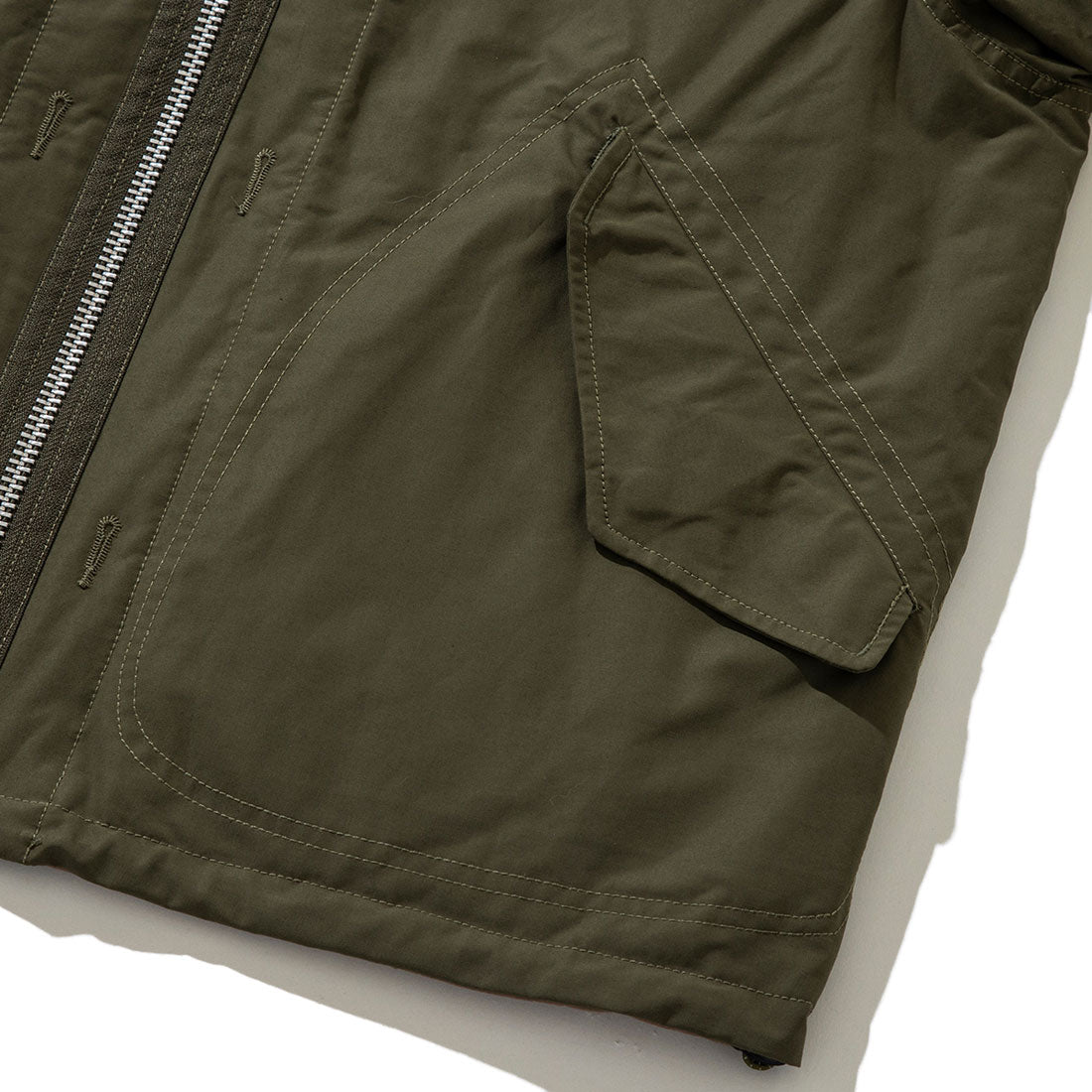 ユニフォームアウトドアスタンダード UNFRM OUTDOOR STANDARD コットンポリエステル リバーシブル フライトジャケット（COTTON-POLYESTER REVERSIBLE FLIGHT JACKET） （OLIVE） OLIVE