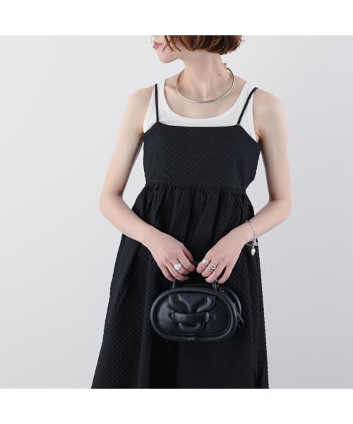 アンソフィー UN-SOPHIE UN-SOPHIE キャミワンピース JACQUARD CAMI DRESS UCB2309554 （BLACK/ブラック） BLACK/ブラック