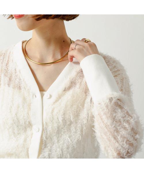 アンソフィー UN-SOPHIE UN-SOPHIE カーディガン Feather tulle cardigan UNG2509154 （OFF-WHITE/オフホワイト） OFF-WHITE/オフホワイト