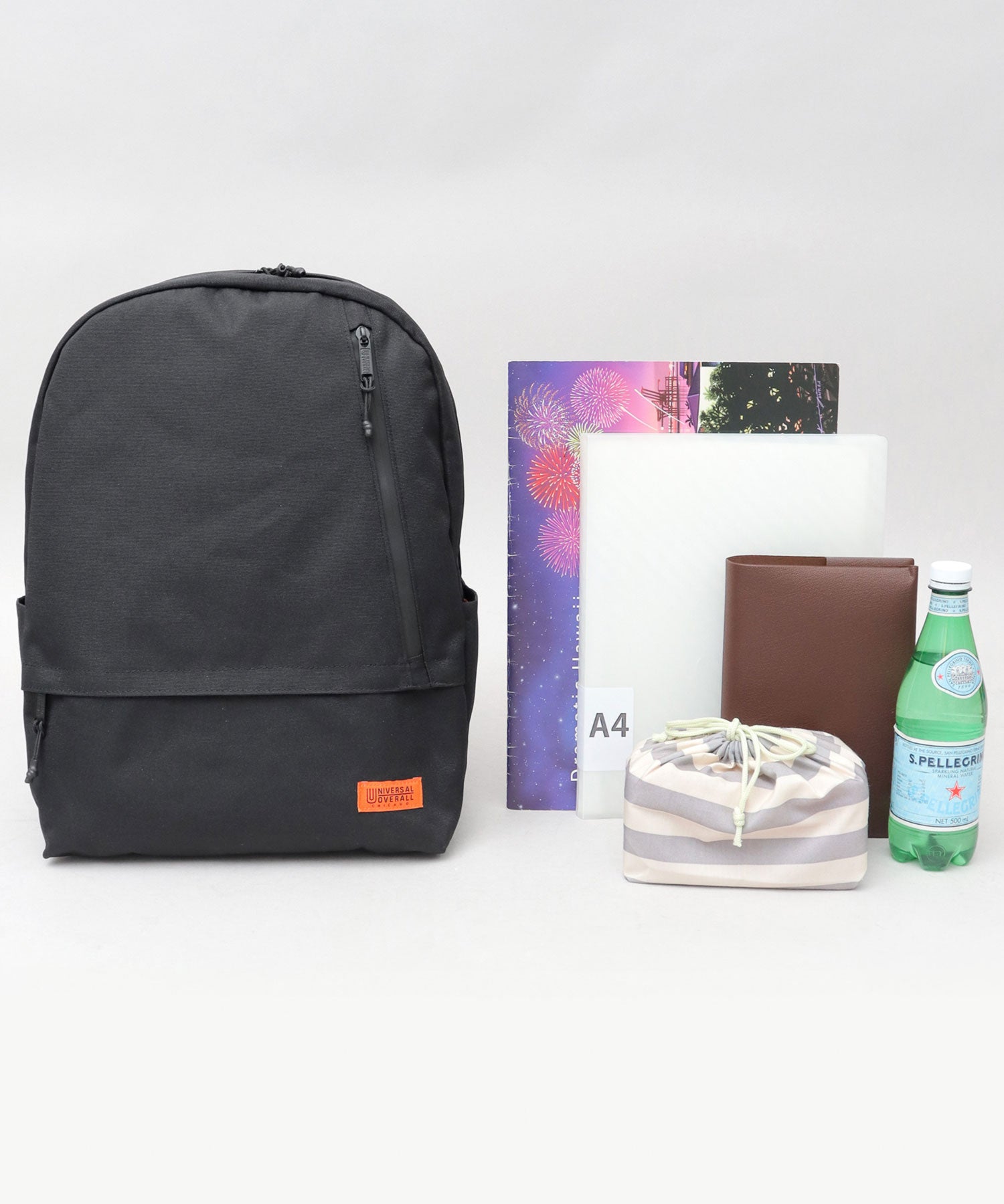 ユニバーサルオーバーオール UNIVERSAL OVERALL 11ポケット デイパック ナイロン リュックサック バックパック 通勤 通学 学生 大人