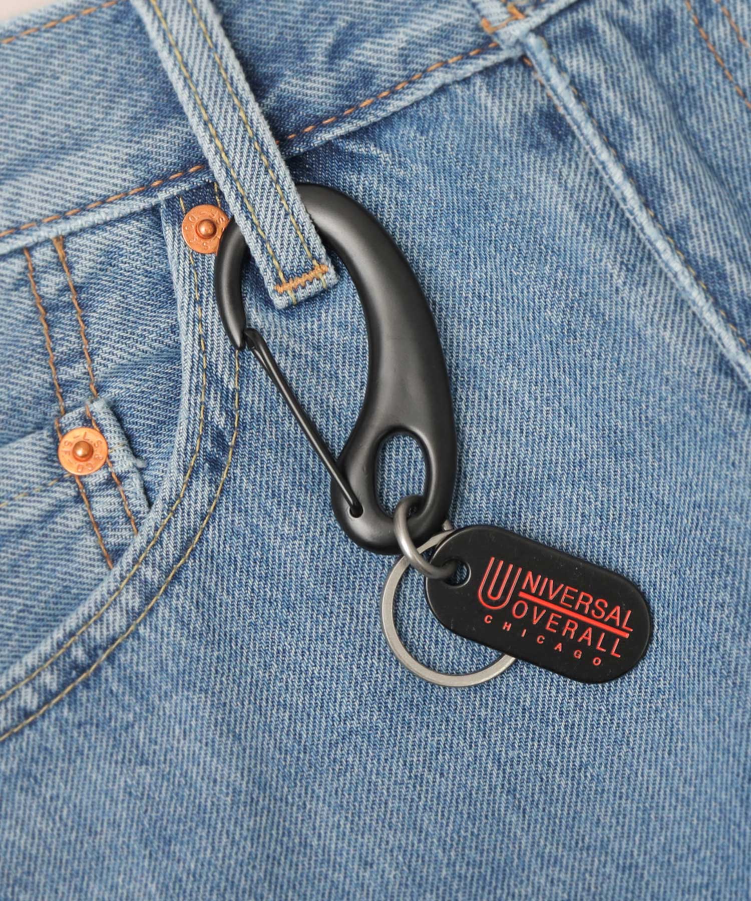 Universal Overall UNIVERSAL OVERALL Key Ring / Key Hook / Carabiner Type / Bottle Opener Type / Antique