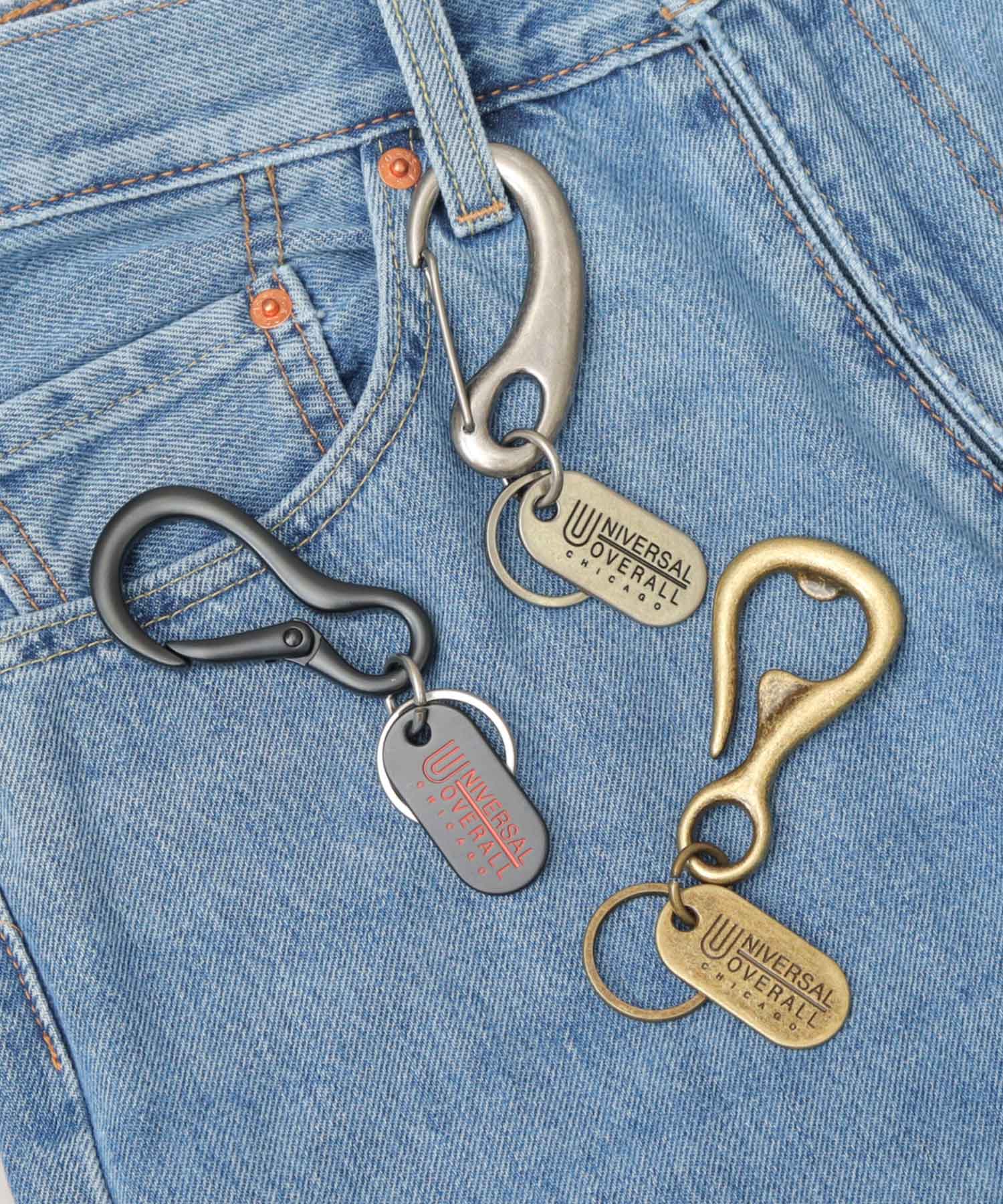 Universal Overall UNIVERSAL OVERALL Key Ring / Key Hook / Carabiner Type / Bottle Opener Type / Antique