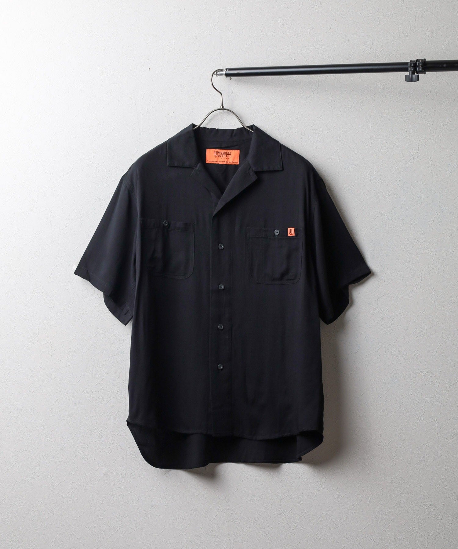 ユニバーサルオーバーオール UNIVERSAL OVERALL 【UNIVERSAL OVERALL】Opencollar Work Shirt （モカ） モカ