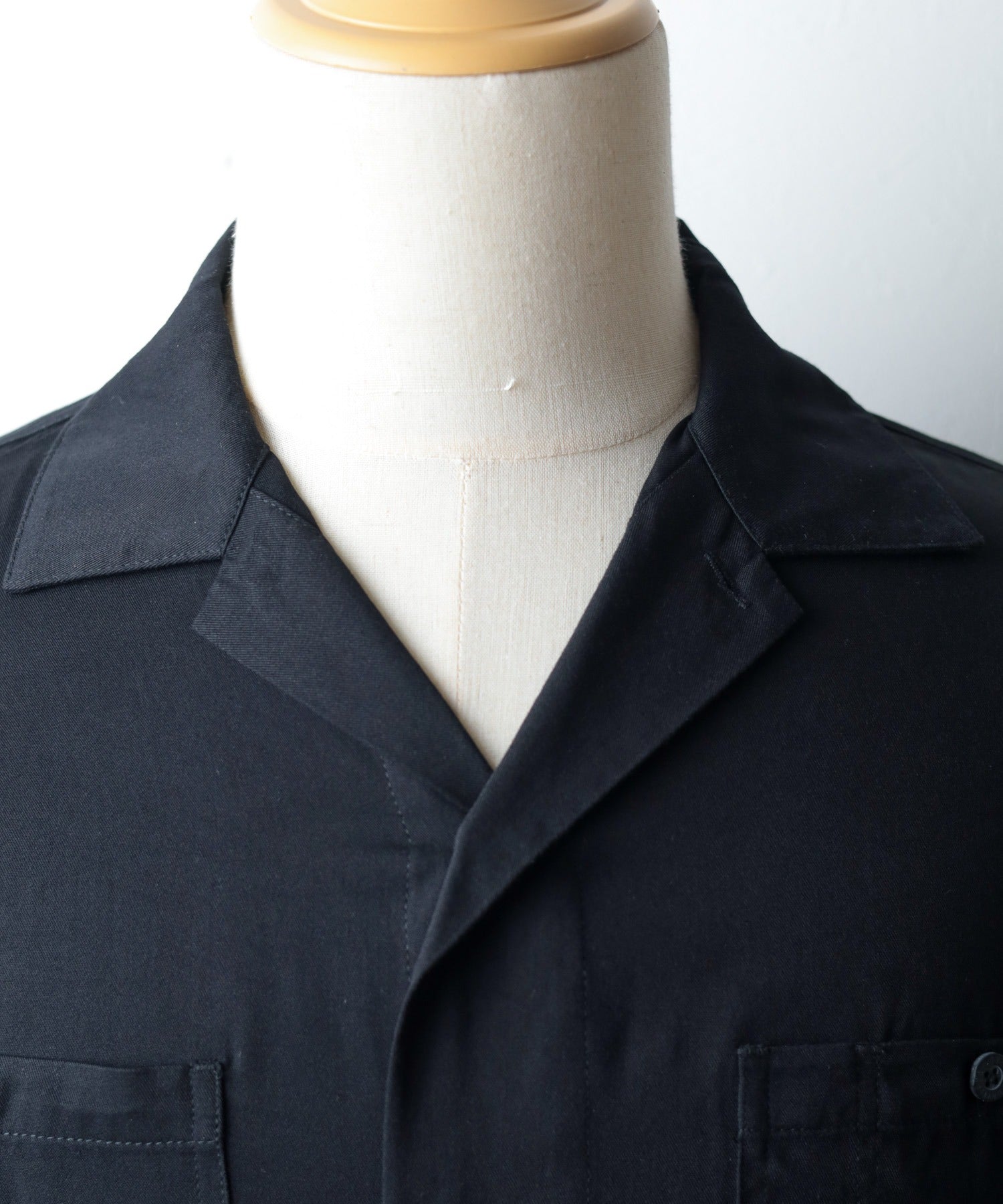 ユニバーサルオーバーオール UNIVERSAL OVERALL 【UNIVERSAL OVERALL】Opencollar Work Shirt （モカ） モカ