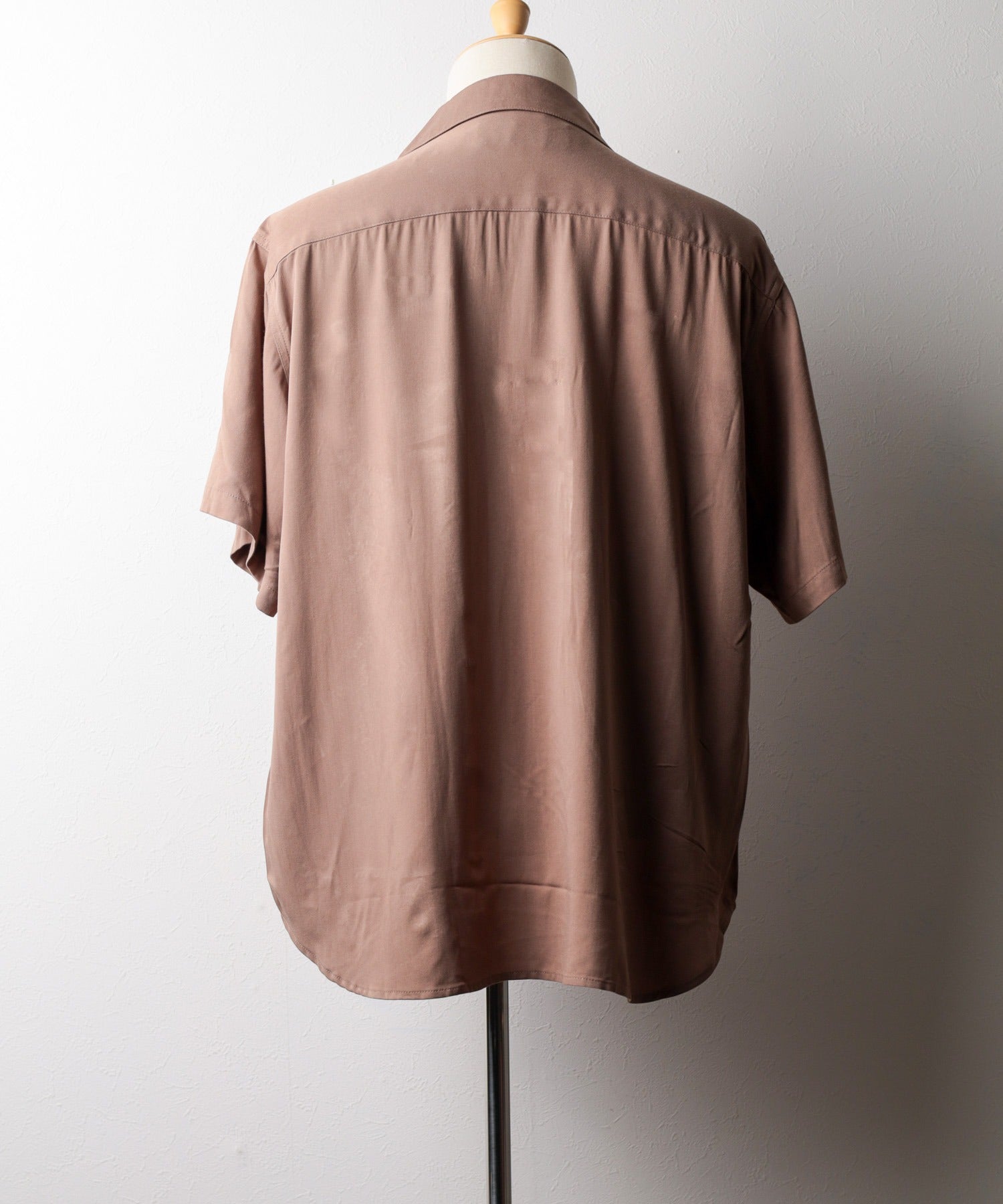 ユニバーサルオーバーオール UNIVERSAL OVERALL 【UNIVERSAL OVERALL】Opencollar Work Shirt （モカ） モカ