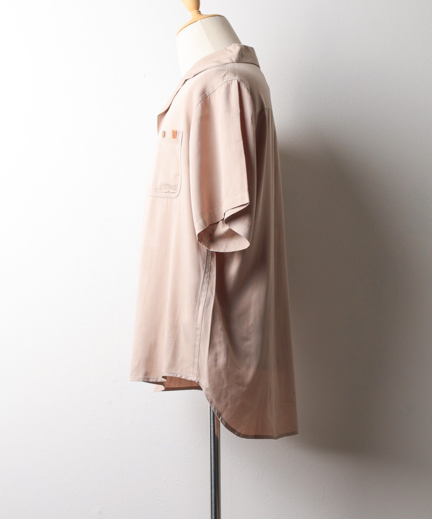 ユニバーサルオーバーオール UNIVERSAL OVERALL 【UNIVERSAL OVERALL】Opencollar Work Shirt （モカ） モカ