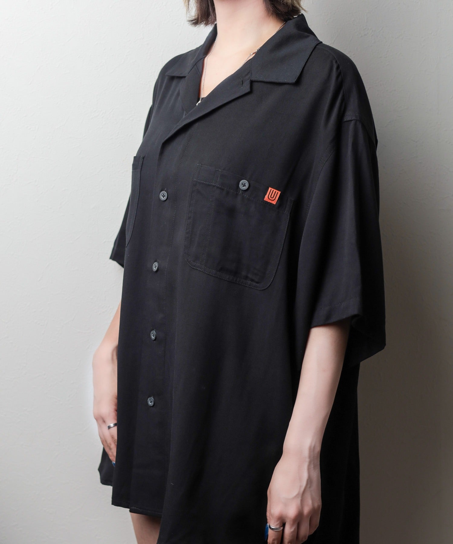 ユニバーサルオーバーオール UNIVERSAL OVERALL 【UNIVERSAL OVERALL】Opencollar Work Shirt （モカ） モカ