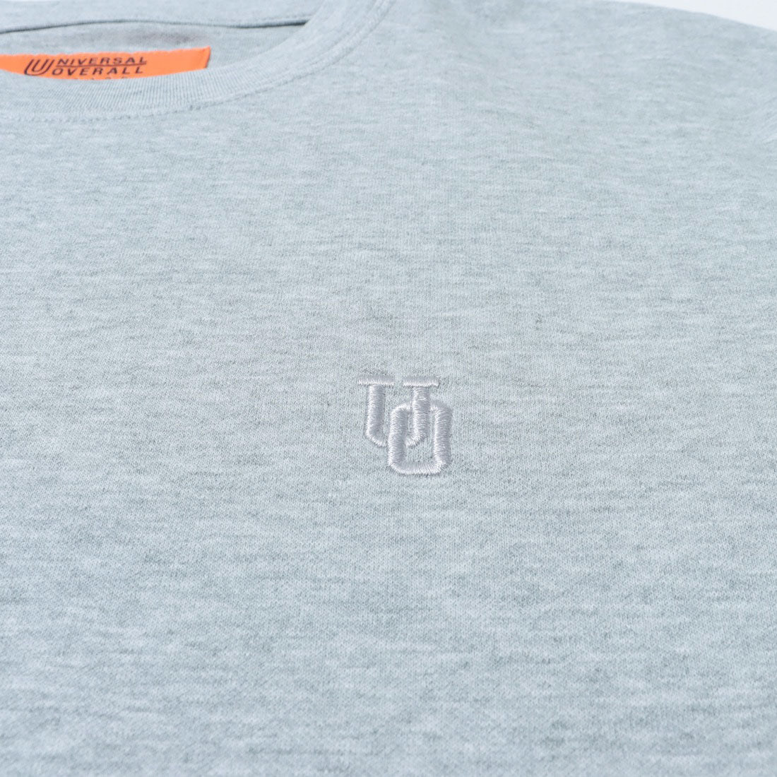 ユニバーサルオーバーオール UNIVERSAL OVERALL 【UNIVERSAL OVERALL】別注 リラックスフィット 刺繍 ポンチロングスリーブTシャツ （カーキ） カーキ