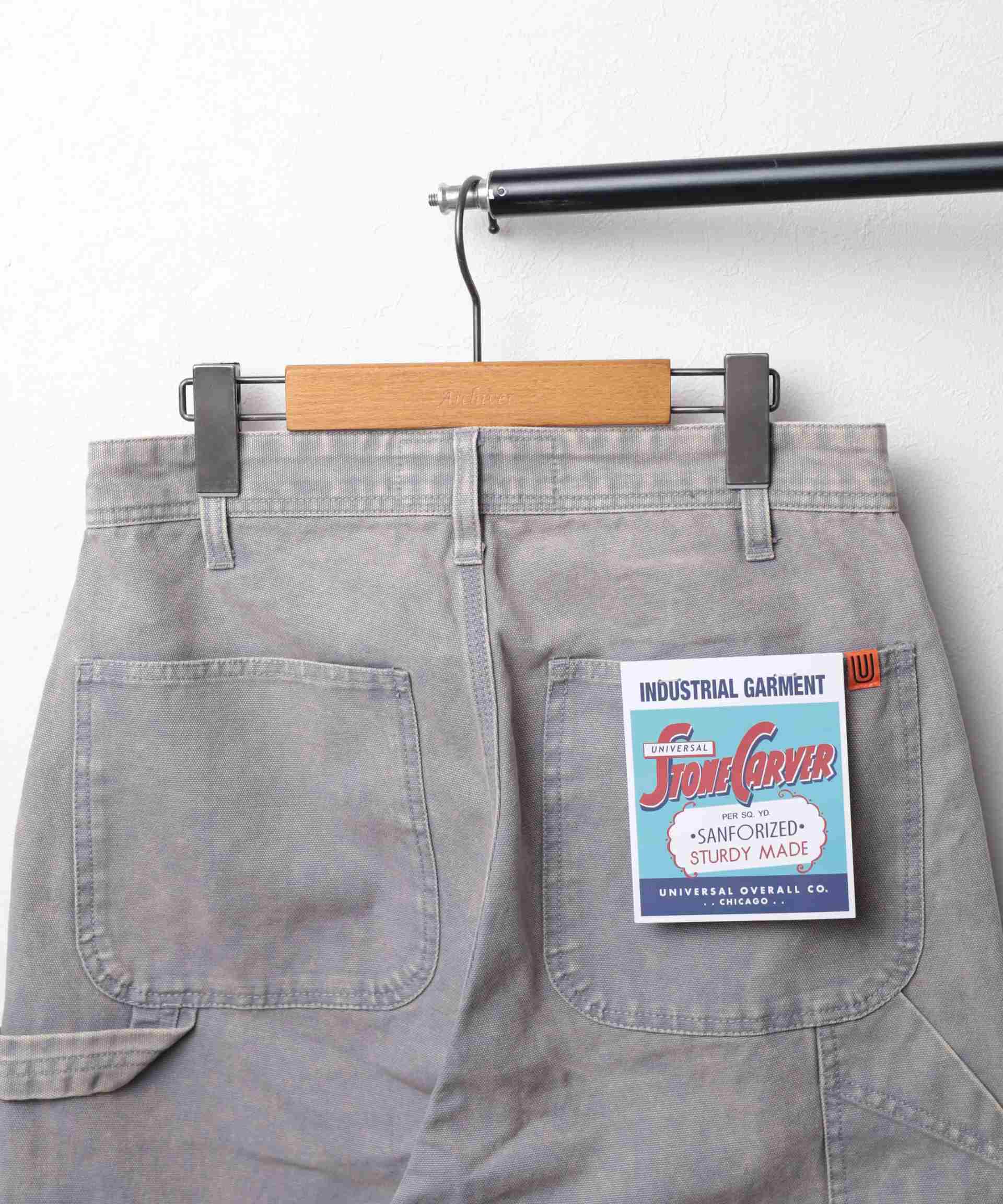 ユニバーサルオーバーオール UNIVERSAL OVERALL 【UNIVERSAL OVERALL】DOBLUE KNEE PAINTER （ブラック） ブラック