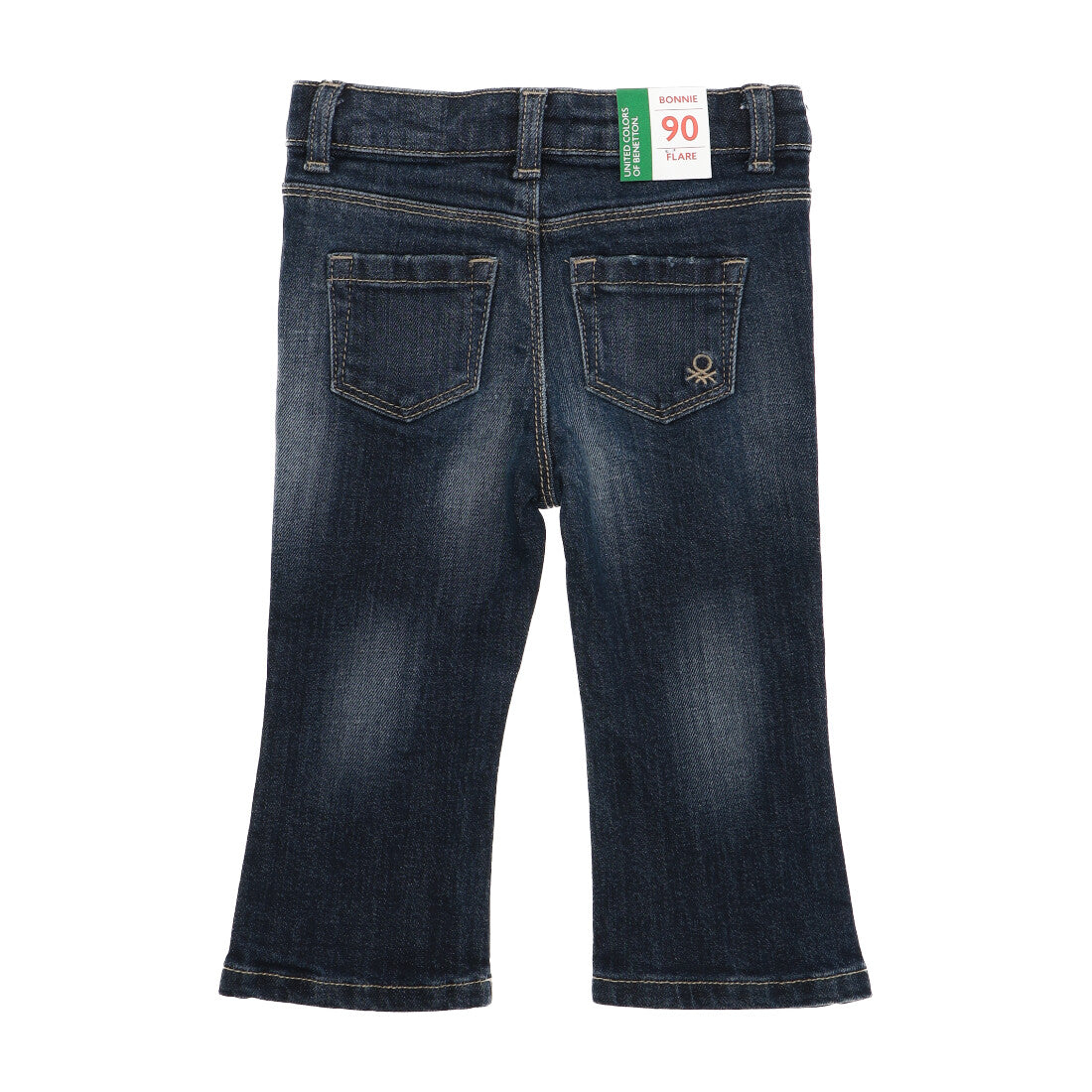 United Colors of Benetton UNITED COLORS OF BENETTON. Kids 5-pocket stretch flare denim pants G