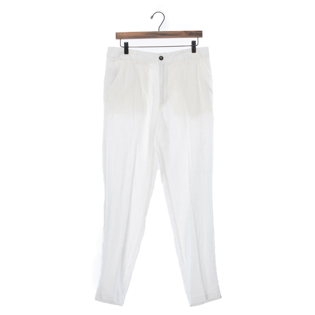 United Colors of Benetton UNITED COLORS OF BENETTON. 100% Linen Straight Chino Pants