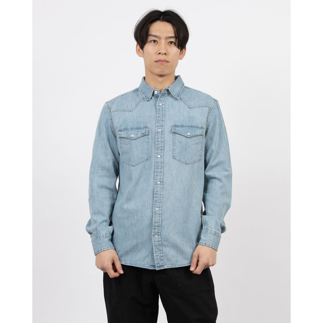 United Colors of Benetton UNITED COLORS OF BENETTON. Long Sleeve Western Shirt
