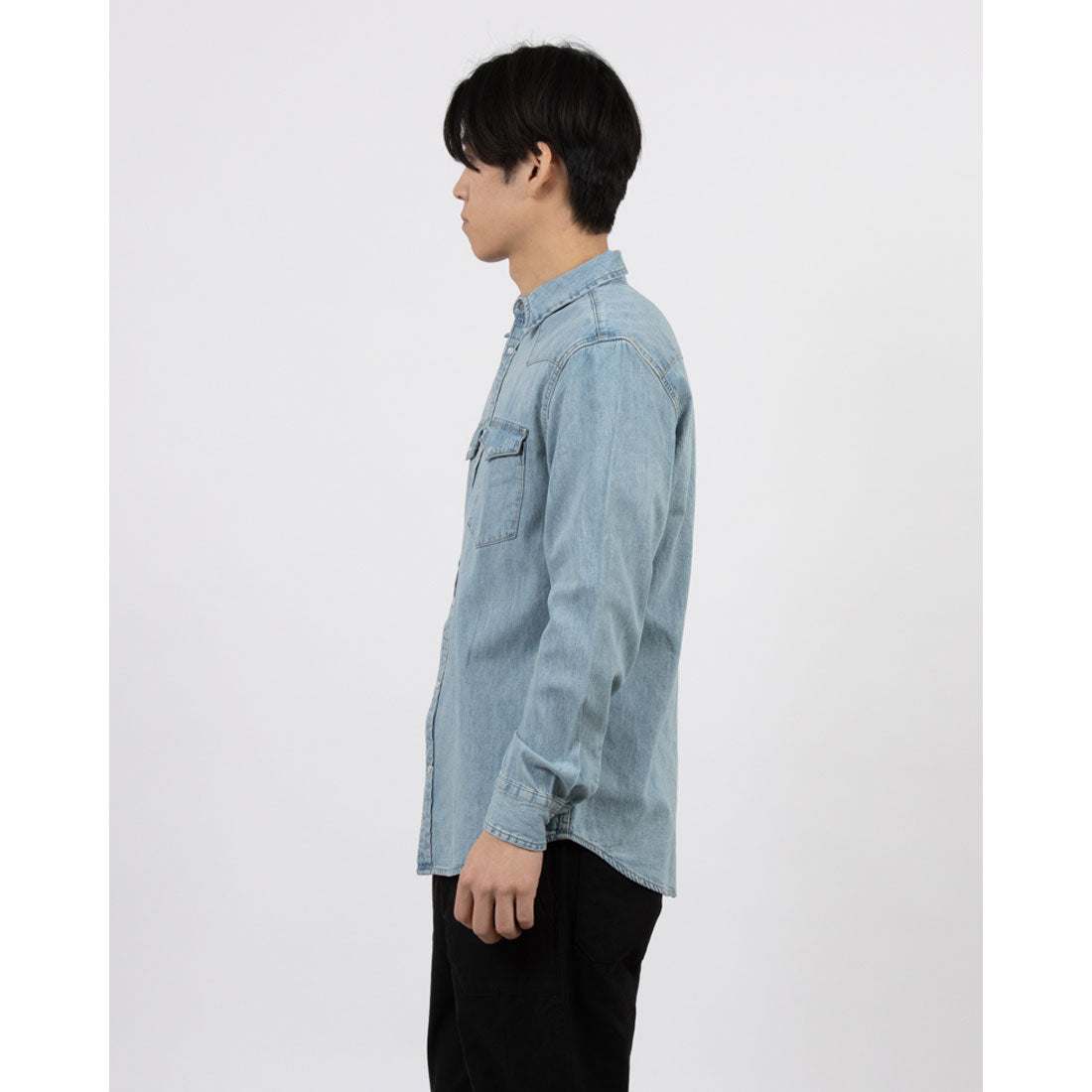 United Colors of Benetton UNITED COLORS OF BENETTON. Long Sleeve Western Shirt