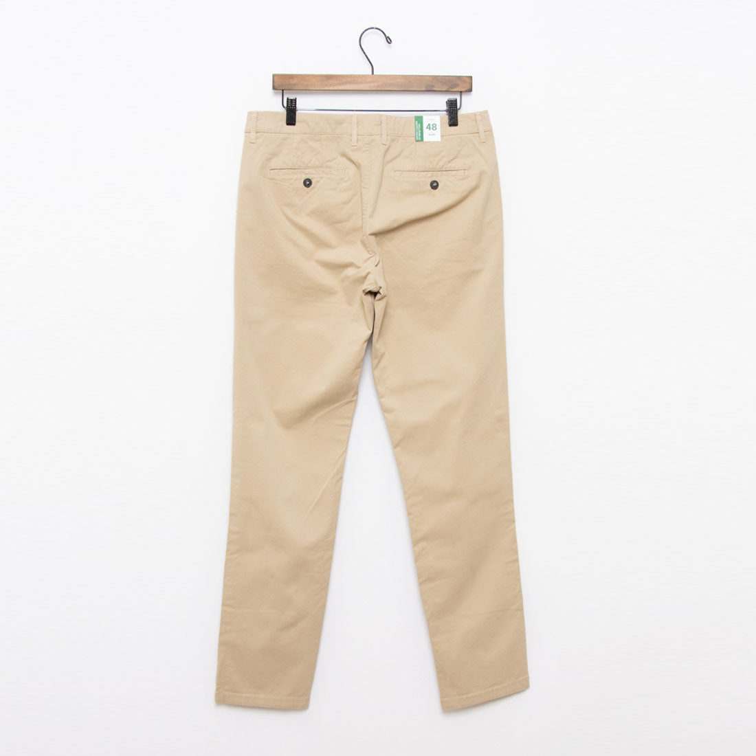 聯合顏色的貝納頌 UNITED COLORS OF BENETTON. 彈性修身 chinos 褲子