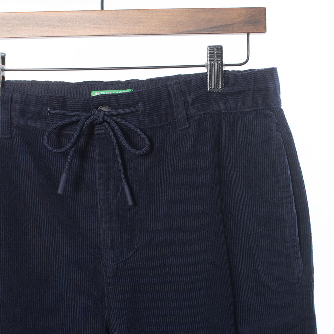 United Colors of Benetton UNITED COLORS OF BENETTON. Drawstring Waist Rubber Straight Pants