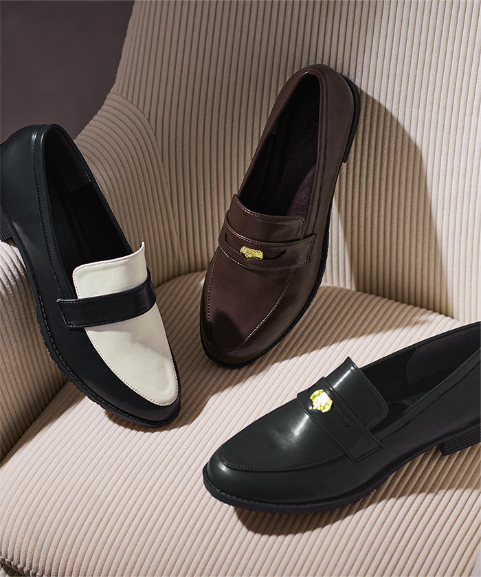 ユアーズ ur's ベーシックローファー （ブラック2） ブラック2