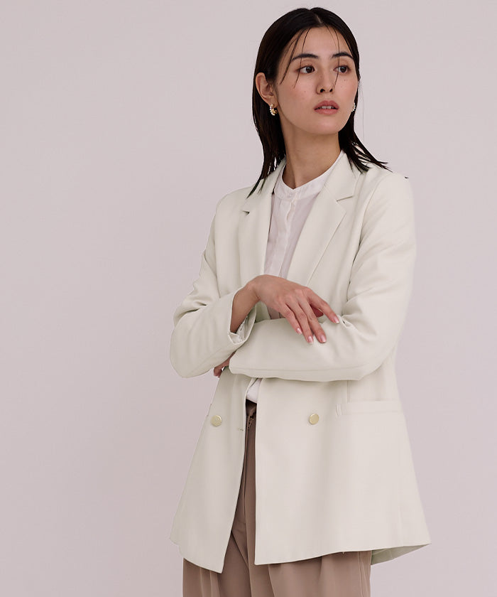 您的您量身定制的雙乳外套