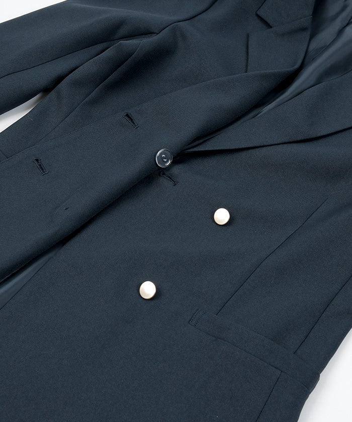 您的您量身定制的雙乳外套