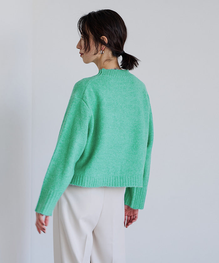 ユアーズ ur's クルーネッククロップドオーバーサイズニット （ベージュ） ベージュ