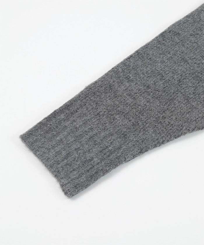 ユアーズ ur's クルーネッククロップドオーバーサイズニット （ベージュ） ベージュ