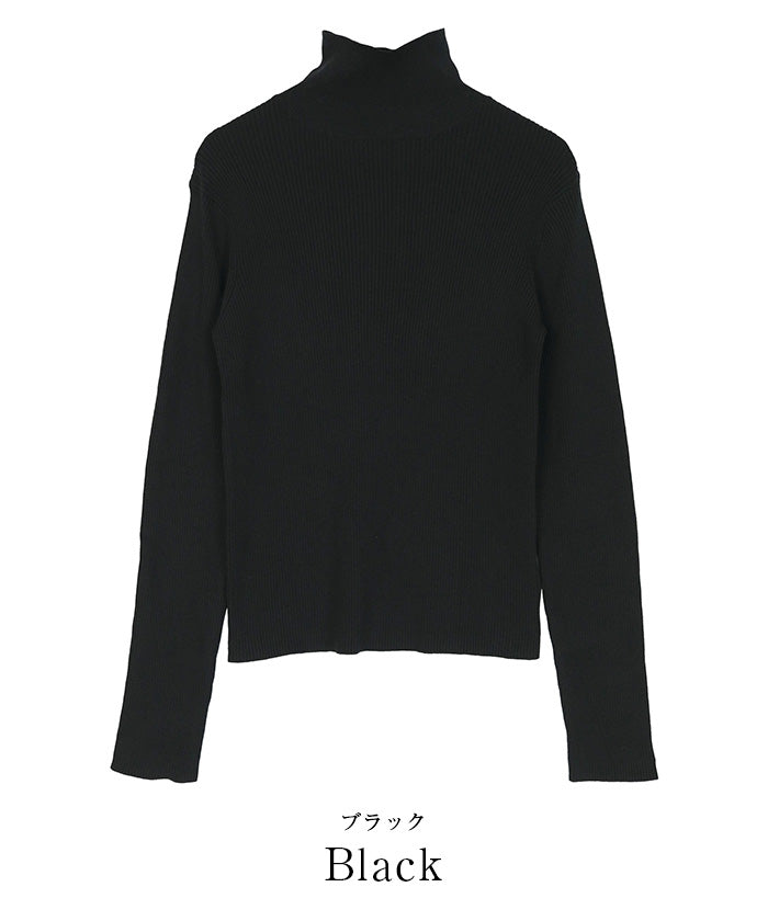 ユアーズ ur's 防ピリングタートルネックニット