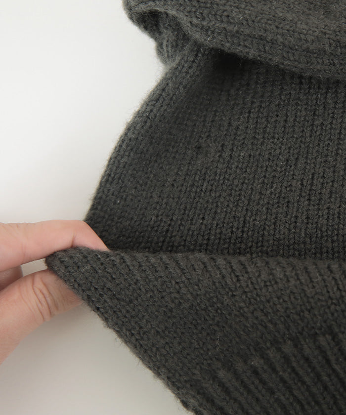 ユアーズ ur's Vネックラグランニットプルオーバー