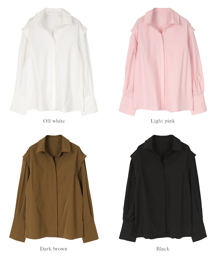 ユアーズ ur's 撥水素材2wayスリーブシャツ/ラッシュガード 【返品不可商品】 （ダークブラウン） ダークブラウン