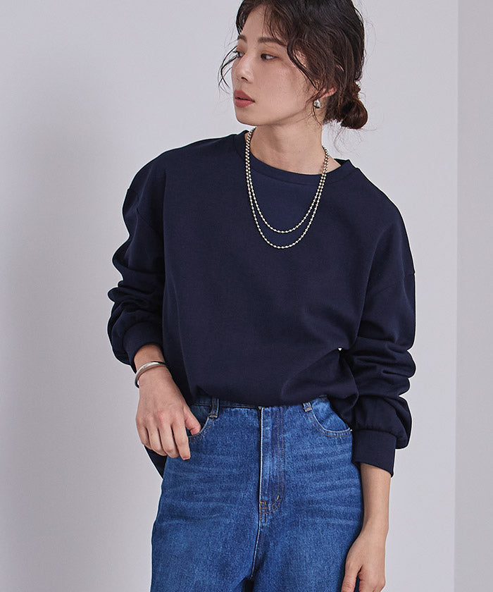 ユアーズ ur's ベーシックロングTシャツ （ホワイト） ホワイト