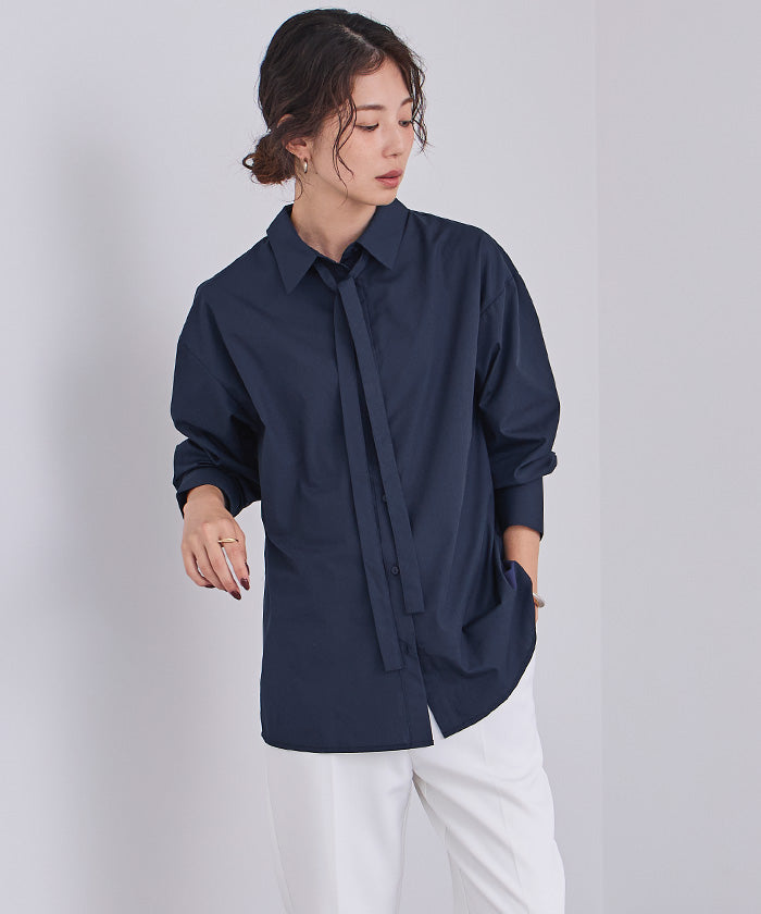 ユアーズ ur's マルチwayボウタイ/カシュクールシャツ （ベージュ） ベージュ