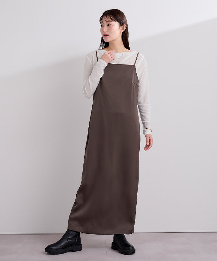 ユアーズ ur's 2wayシアードレープカットソー （ホワイト） ホワイト