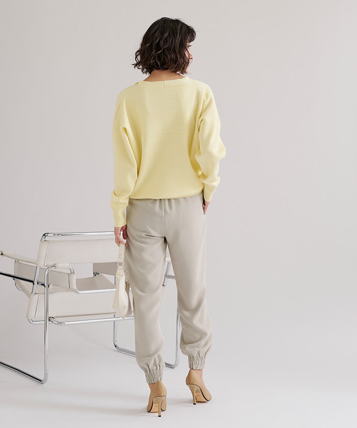 ユアーズ ur's ジョガーパンツ （ブラック） ブラック