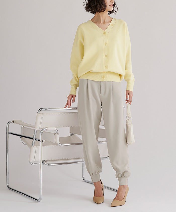 ユアーズ ur's ジョガーパンツ （ブラック） ブラック