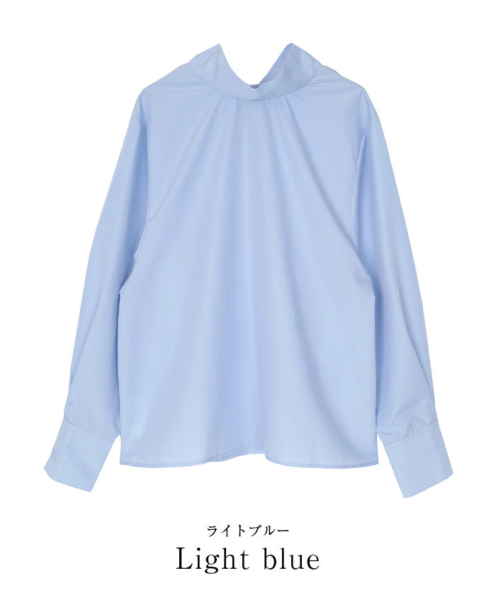 ユアーズ ur's ボウタイブラウス （ネイビー） ネイビー