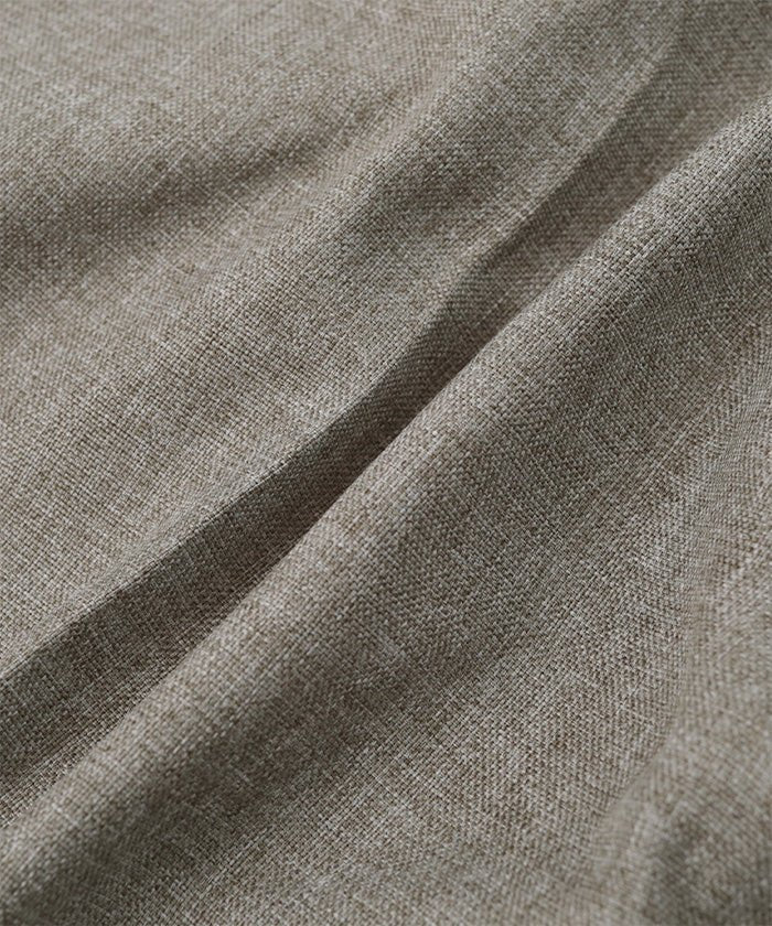 ユアーズ ur's リネンライクハイウエストテーパードパンツ （アイボリー） アイボリー